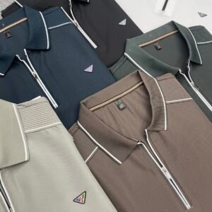 casual men short sleeve polo shirt basic office tops