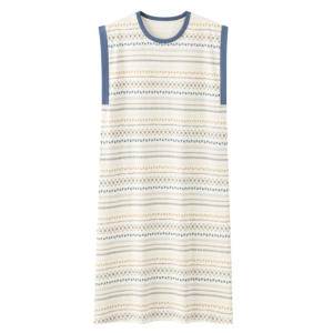 boho print modal nightgown loose fit sleeveless homewear m 3xl