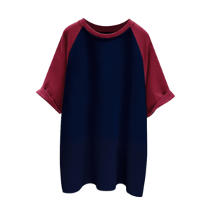 blank front contrast sleeve kids t shirt, custom artwork printing service (复制)