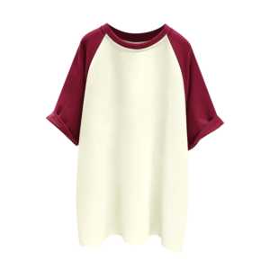 blank front contrast sleeve kids t shirt, custom artwork printing service (复制)