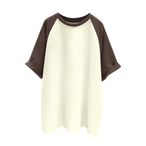 blank front contrast sleeve kids t shirt, custom artwork printing service (复制)