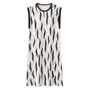 summer modal homewear dress breathable sleeveless tank nightgown
