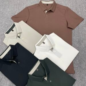 high quality men short sleeve polo shirt breathable business casual polo oem/odm (复制)