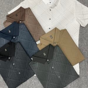 men casual short sleeve polo shirt multi color selection custom made oem apparel (复制)