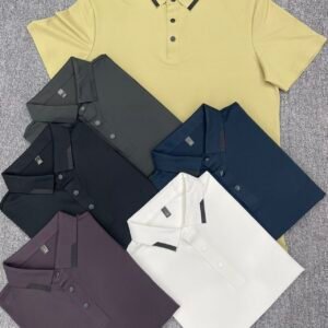 embroidery logo polo shirts custom embroidery pattern oem wholesale business men polo (复制)