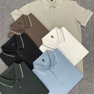 outdoor hiking polo shirt quick dry custom design multi color oem adventure men polo