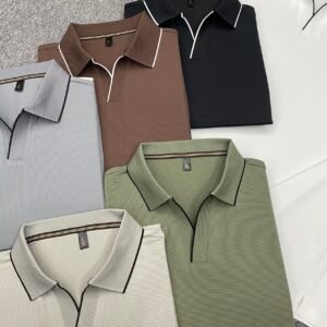 summer breathable men polo shirt custom color custom size bulk order accepted oem apparel