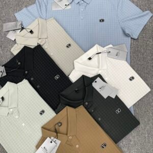 wholesale blank polo shirts support logo printing full size all color custom business polo shirts (复制)