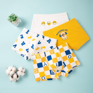 kids underwear bulk factory boys cotton boxer briefs (复制)