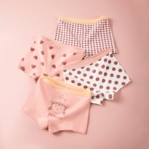odm kids’ panties – factory direct supply cute girls’ underwear – cartoon & fun prints