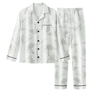 new arrival men's cotton cardigan pajama set 2 piece home wear suit