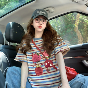 tie dye cotton tee – vibrant summer style, soft fit