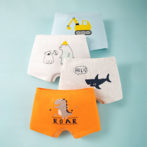 kids underwear bulk factory boys cotton boxer briefs