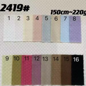 premium texture craft fabric manufacturing base, self owned weaving dyeing workshop, support oem odm custom craft processing, custom size material for garment factory clients (复制)